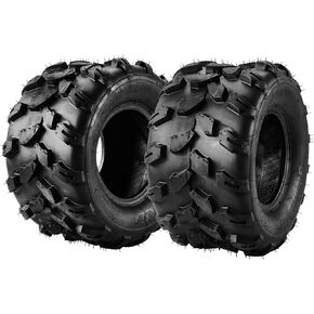 KYX 18x9.5-8 ATV Tire - 4 PR, Suitable for Rough Terrain, Tubeless,Pattern Z-124, Set of 2