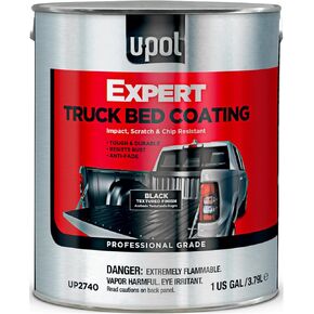 U-POL Expert Truck Bed Coating, Premium Quality, Extra Durable, Rust Resistant, Black