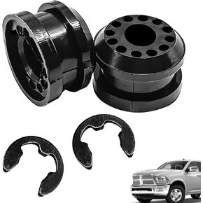 68078974AA 68078975AA Transfer Case Shifter Linkage Bushing Grommet Compatible with DOD-ge Ram 1500 2500 3500 Transfer Shift Control Lever Bushing with 2Pcs, 2*Metal Clip