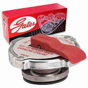 Gates Radiator Cap compatible with Jeep Cherokee 2.5L 4.0L 4.2L 5.9L 6.6L L4 L6 V8 1974-2001