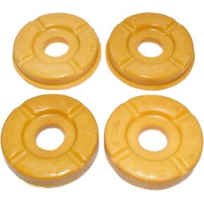4PCS 31336776389 31336776390 Front Suspension Shock Absorber Upper and Lower Support Bushings Compatible with BMW X5 X6 E70 E71 E72 3.0d 3.0si 4.8i Replacement# 31336776389 31336776390