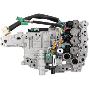 JF011E Transmission Gearbox Valve Body Solenoids Compatible with Jeep Compass Patriot Nis-san Altima Rogue Sentra Dod ge Caliber (2 Pressure Sensors)