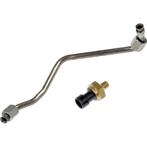 Dorman 598-180 Delta ضغط التغذية المرتدة عادم إعادة تدوير الغاز (EGR) أنبوب ومجموعة المستشعر متوافقة مع نماذج فورد المختارة