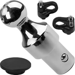 60639 Puck System Groenseck Hitch Ball Kit 38000 LBS GTW متوافق مع Ford F-250 F-350 F-450 Super Duty ، Chevrolet Silverado 2500 HD 3500 HD ، GMC Sierra 2500 HD 3500 HD ، Nissan Titan XD