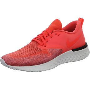 Nike Women's Odyssey React Flyknit 2 Running Shoe (Ember Yellow/Red Orbit, Size 6.5) in Saudi Arabia