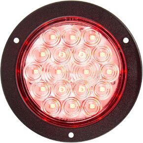 GG Grand General 75895 4 بوصات أسطول أحمر/أحمر 18 LED ضوء شفة أسود ، 3 دبوس قابس