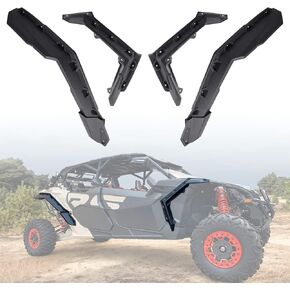 مشاعل الحاجز الأمامية والخلفية الممتدة متوافقة مع Can-Am Maverick X3 2 Door و 4 Door 2017-2025 ، حرس الطين لـ 715002973