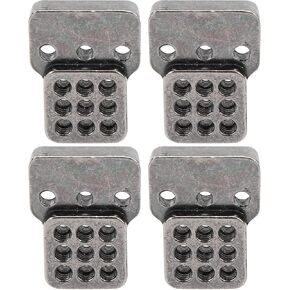 RC Shock Absorbers Mount, Aluminium Alloy Adjustable Angle Height Damping Mount Base Plate Light and Practical RC Shock Mount for C14/C24/MN D90()