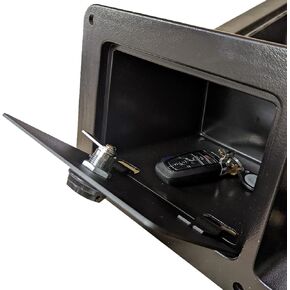 PL5235 Bed Vault XL for 2005-2022 Tacoma, Bed Storage Combination Lock Vault Kit with Anti Theft and Dust Cover