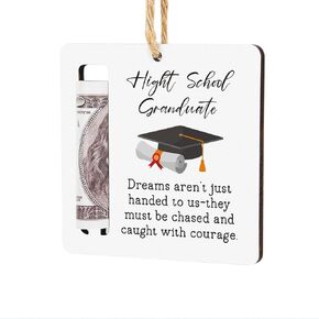 High School Graduation Money Holder 2025 Class of 2025 Decorations Graduation Gifts for Her Him Girl Boy High School Graduates Gift Money Holder Decoration Party