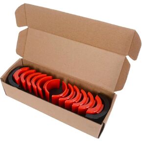 MOTO4U Motor Bike Fork Seal Driver Kit, Universal Motorcycle Fork Seal Driver Tool with 12 Plastic fork seal driver and 2 steel bodies,Fork Saver Dirt Bike (35-50mm,Red)