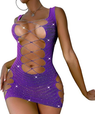 Sexy Lingerie for Women Naughty Fishnet Lingerie Set Crotchless Teddy Erotic Sheer Mesh Bodysuit in Saudi Arabia
