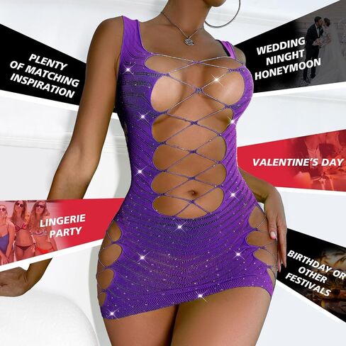 Sexy Lingerie for Women Naughty Fishnet Lingerie Set Crotchless Teddy Erotic Sheer Mesh Bodysuit in Saudi Arabia