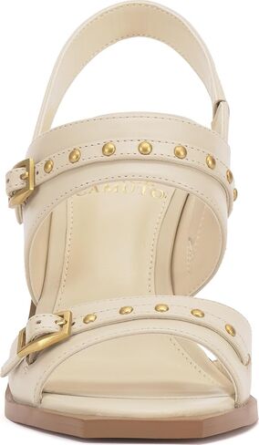 Vince Camuto Ridena Studded Buckle High Heel Sandals in Saudi Arabia