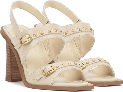 Vince Camuto Ridena Studded Buckle High Heel Sandals in Saudi Arabia