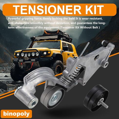 Binopoly 90K-38404 (2pcs 38404+36168) مجموعة موتر حزام محرك بدون حزام لـ Mini Cooper 2002-2007 4-Cyl. 1.6 L OE#90K-38404A in Saudi Arabia