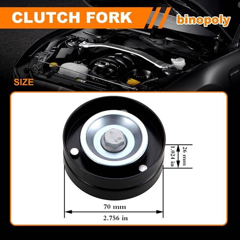 Binopoly 90K-38404 (2pcs 38404+36168) مجموعة موتر حزام محرك بدون حزام لـ Mini Cooper 2002-2007 4-Cyl. 1.6 L OE#90K-38404A in Saudi Arabia