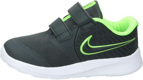 Nike Baby Boys Star Runner 2 (TDV) Sneaker, Anthracite/Electric Green-White, 4 Wide Infant in Saudi Arabia