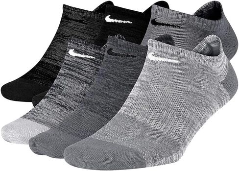 Nike Women's Nike Lightweight No-show Training Socks (6 Pairs), Multi-Color, Small in Saudi Arabia