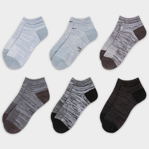 Nike Women's Nike Lightweight No-show Training Socks (6 Pairs), Multi-Color, Small in Saudi Arabia