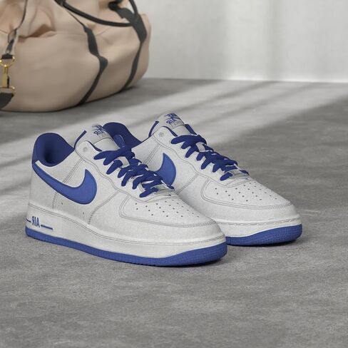 Nike Mens Air Force 1 '07 CT2302 003 Pebbled Leather - Pure Platinum - Size 9.5 in Kuwait