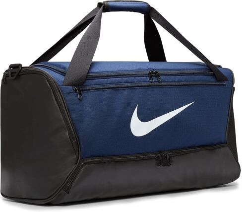 Nike Brasilia 9.5 Training Duffel Bag in Red/University Red Polyester in Saudi Arabia
