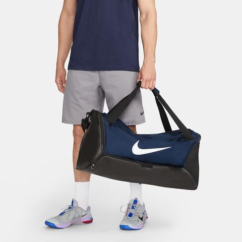 Nike Brasilia 9.5 Training Duffel Bag in Red/University Red Polyester in Saudi Arabia