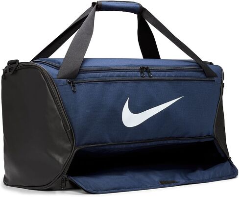 Nike Brasilia 9.5 Training Duffel Bag in Red/University Red Polyester in Saudi Arabia