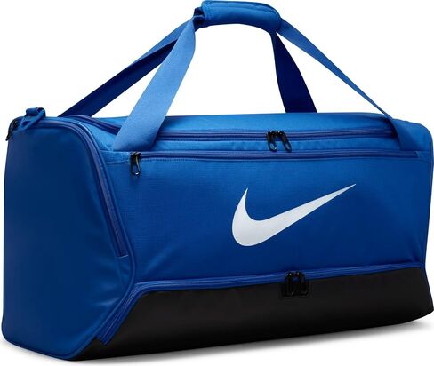 حقيبة التدريب من Nike Brasilia 9.5 من القماش الخشن باللون الأحمر/الجامعي، حقيبة التدريب من القماش الخشن, أحمر/يونيفيرستي ريد, حقيبة رياضية من القماش الخشن in Kuwait