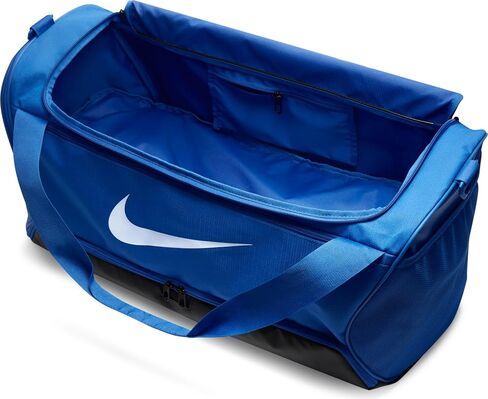 حقيبة التدريب من Nike Brasilia 9.5 من القماش الخشن باللون الأحمر/الجامعي، حقيبة التدريب من القماش الخشن, أحمر/يونيفيرستي ريد, حقيبة رياضية من القماش الخشن in Kuwait