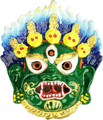 Traditional Mahakal Evil Eye Protector Decorative Vastu Wall Hanging Mask in Saudi Arabia