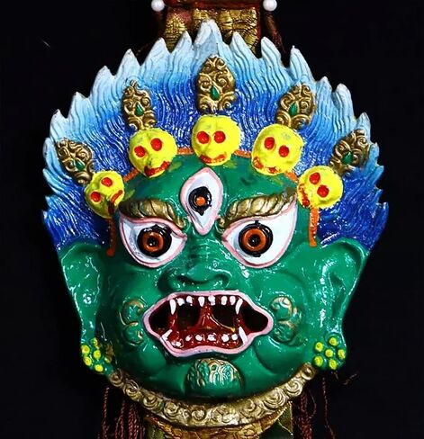 Traditional Mahakal Evil Eye Protector Decorative Vastu Wall Hanging Mask in Saudi Arabia