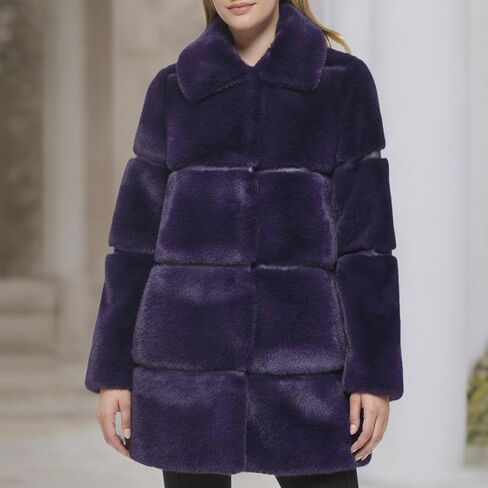 Karl Lagerfeld Paris Women's Faux Fur Jacket in Saudi Arabia