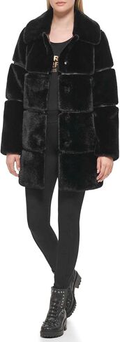 Karl Lagerfeld Paris Women's Faux Fur Jacket in Saudi Arabia