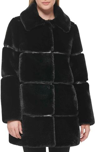 Karl Lagerfeld Paris Women's Faux Fur Jacket in Saudi Arabia