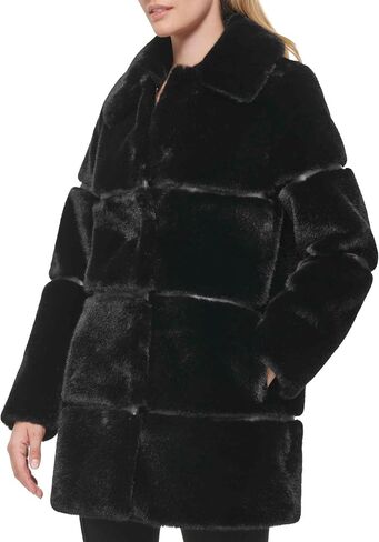 Karl Lagerfeld Paris Women's Faux Fur Jacket in Saudi Arabia
