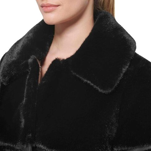 Karl Lagerfeld Paris Women's Faux Fur Jacket in Saudi Arabia