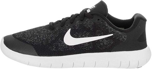 Nike Womens Free RN Flyknit 2018 Running Shoes (9.5 B(M) US) Black/White in Saudi Arabia