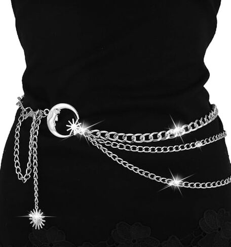 Waist Chain Gold Body Chain Layered Belt Wasit Chain for Women in Saudi Arabia
