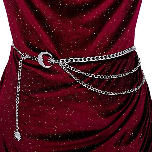 Waist Chain Gold Body Chain Layered Belt Wasit Chain for Women in Saudi Arabia