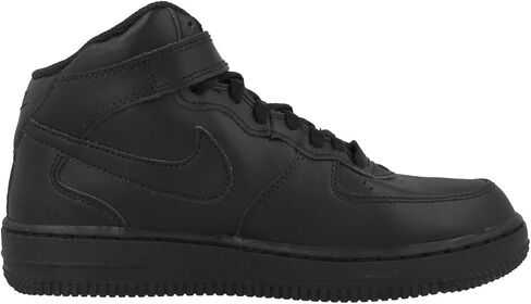 Nike Kids Air Force 1 Mid (GS) Black/Black Basketball Shoe 5.5 Kids US in Saudi Arabia