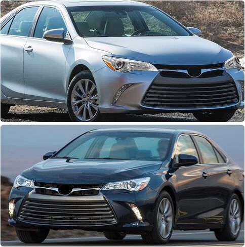 2015 2016 2017 Camry Headlight Assembly Headlights for 2015-2017 Toyota Camry Headlamp Replacement Left and Right - Chrome Housing Pair in Saudi Arabia