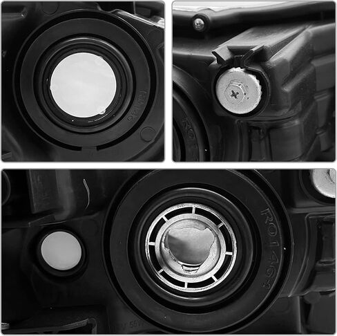 2015 2016 2017 Camry Headlight Assembly Headlights for 2015-2017 Toyota Camry Headlamp Replacement Left and Right - Chrome Housing Pair in Saudi Arabia