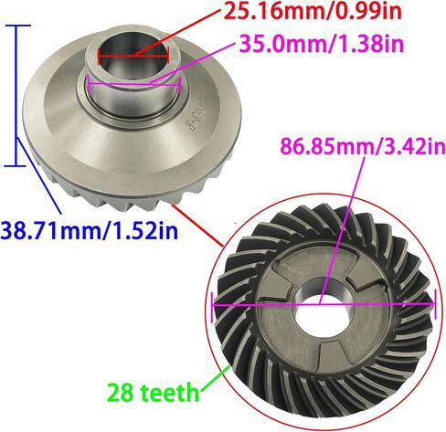 المحرك الخارجي 6H3 6K5-45551-00 PINION و 6K5-45560-00 إلى الأمام و 6K5-45570-00 6K5-45571-00 مجموعة عكسية لـ Yamaha Parsun 50HP 60HP 70HP MOTOR in Saudi Arabia