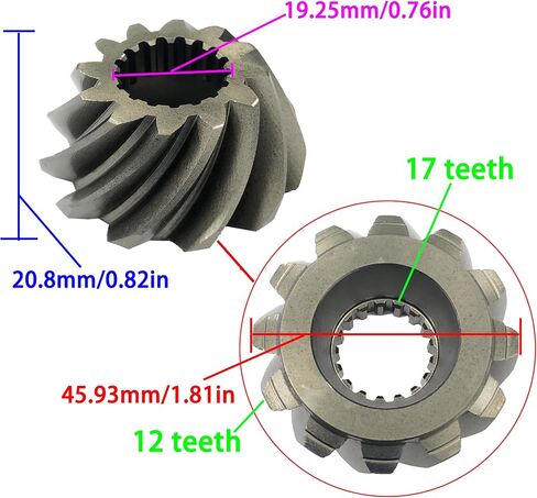 المحرك الخارجي 6H3 6K5-45551-00 PINION و 6K5-45560-00 إلى الأمام و 6K5-45570-00 6K5-45571-00 مجموعة عكسية لـ Yamaha Parsun 50HP 60HP 70HP MOTOR in Saudi Arabia
