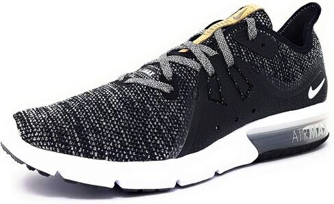 NIKE Kid's Air Max Sequent 3 GS, Light Carbon/Metallic Silver, Youth Size 7 in Saudi Arabia
