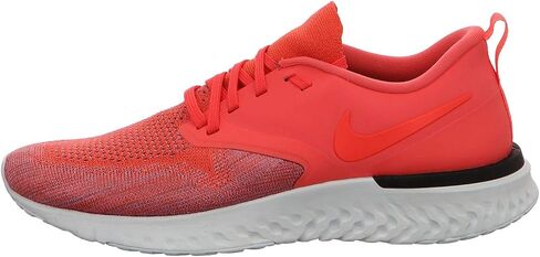 Nike Women's Odyssey React Flyknit 2 Running Shoe (Ember Yellow/Red Orbit, Size 6.5) in Saudi Arabia