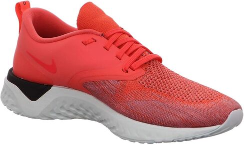 Nike Women's Odyssey React Flyknit 2 Running Shoe (Ember Yellow/Red Orbit, Size 6.5) in Saudi Arabia