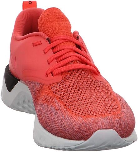 Nike Women's Odyssey React Flyknit 2 Running Shoe (Ember Yellow/Red Orbit, Size 6.5) in Saudi Arabia
