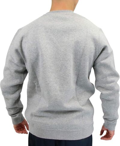 Nike Men's Sportswear Crew Shirt Charcoal Heather/White Medium in Saudi Arabia